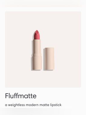 NIB Sunnies Face Fluffmatte [Weightless Modern Matte Lipstick] in Milkshake